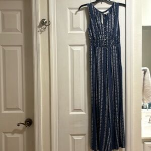 Lavender pants romper, size small